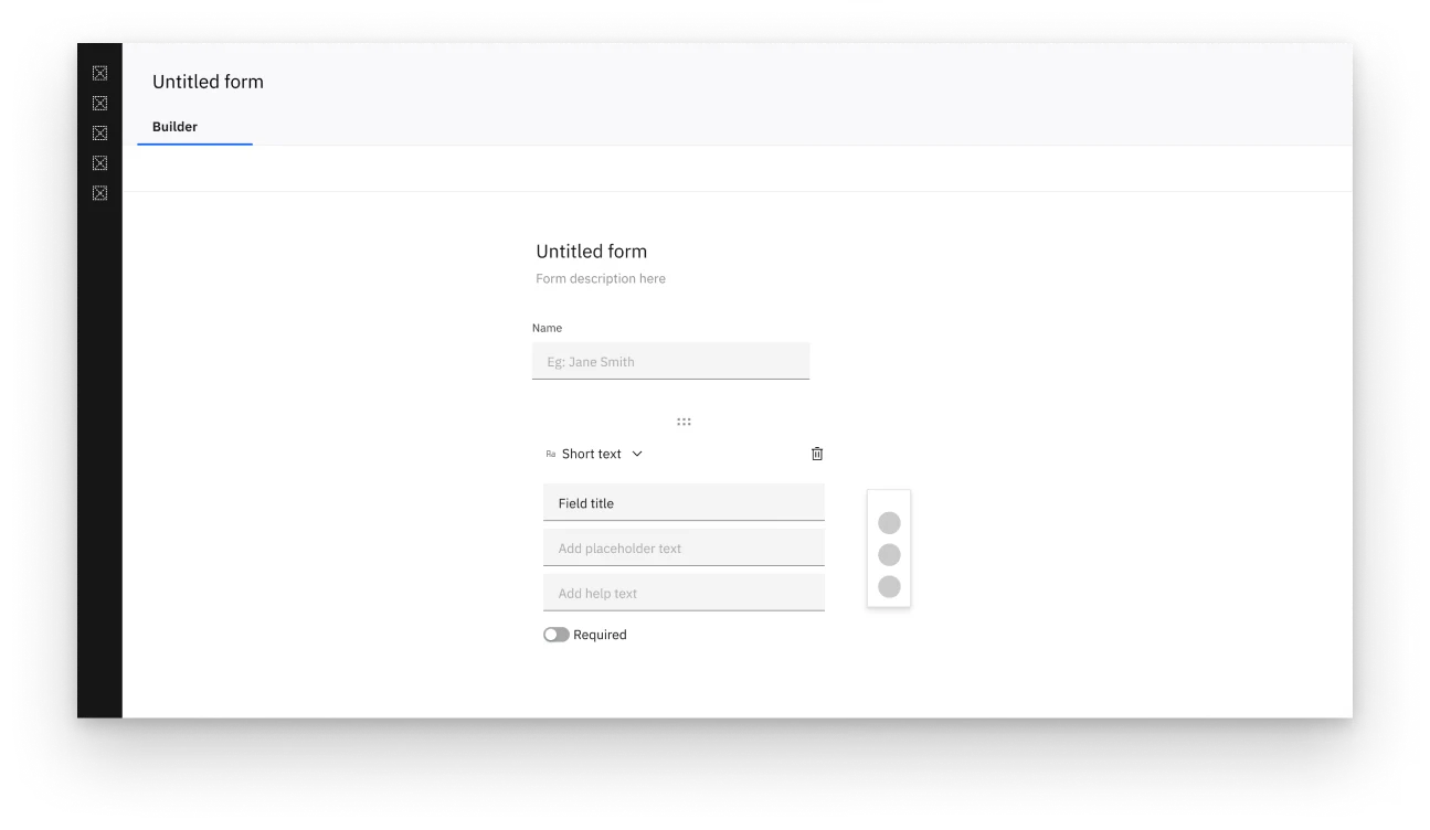Builder layout option 2